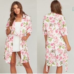 Show Me Your MuMu Flowered Summer Robe UNUSED